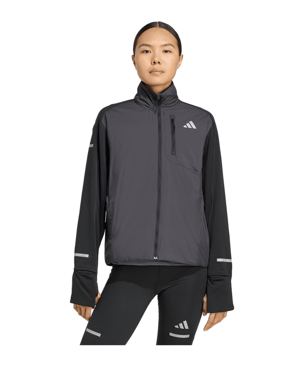 adidas Adi365 Running Warm Jacket Jacke Damen Schwarz - nero