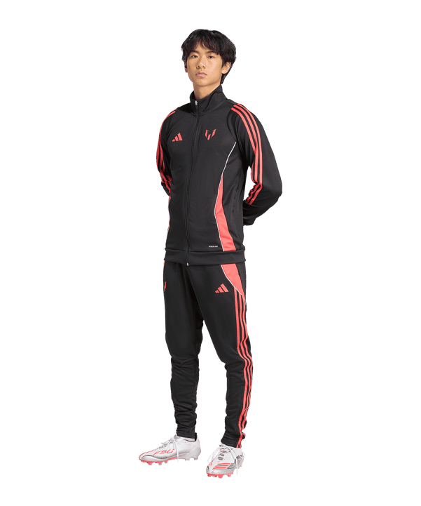 adidas Messi Jacke Schwarz - schwarz