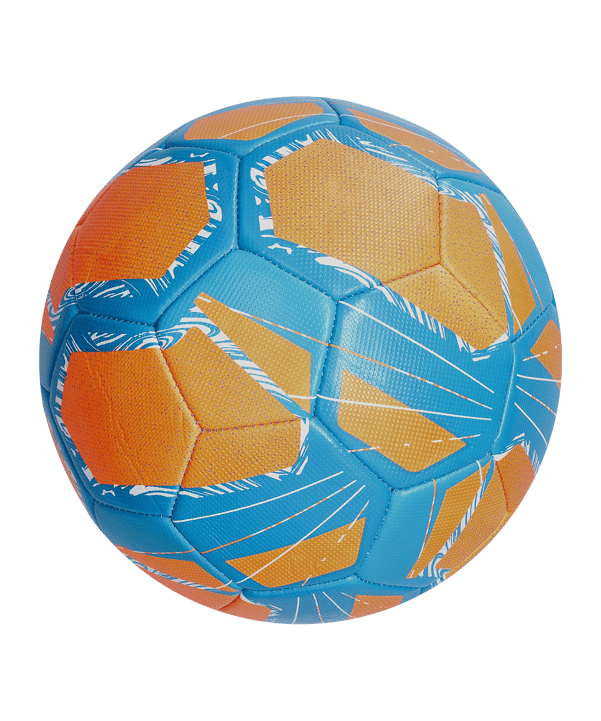 Derbystar Street Soccer v24 Trainingsball Orange Blau Weiss F761 - orange