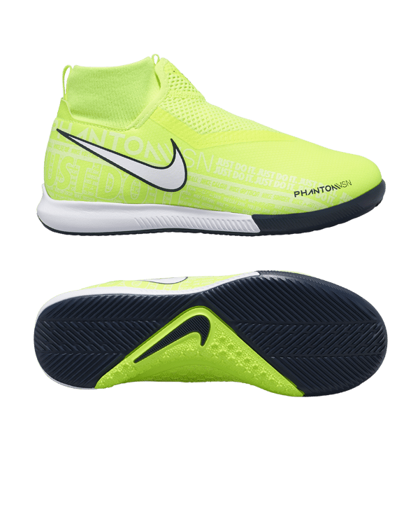Nike Phantom Vision New Lights Academy DF IC Kids Gelb F717 - gelb
