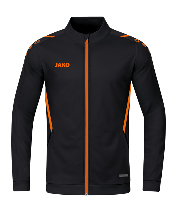 JAKO Challenge Polyesterjacke Kids Orange F807 - schwarz