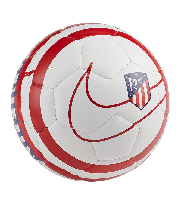 Nike Atletico Madrid Trainingsball Weiss F100 - weiss