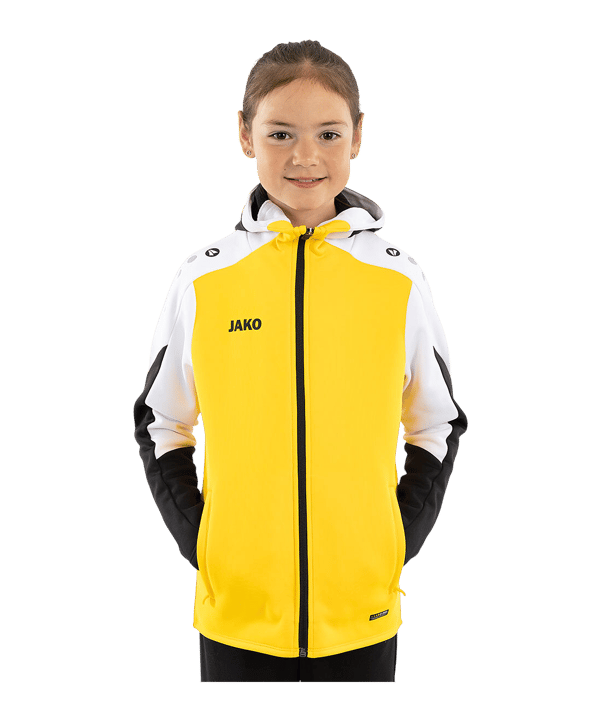 JAKO Dynamic Kapuzenjacke Kids Gelb F305 - gelb