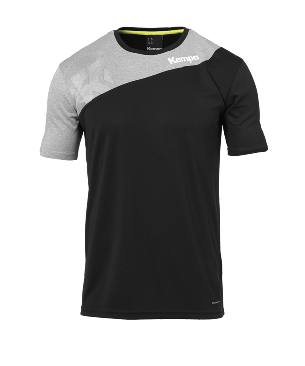 Kempa Core 2.0 Trikot kurzarm Schwarz Grau F01 - schwarz