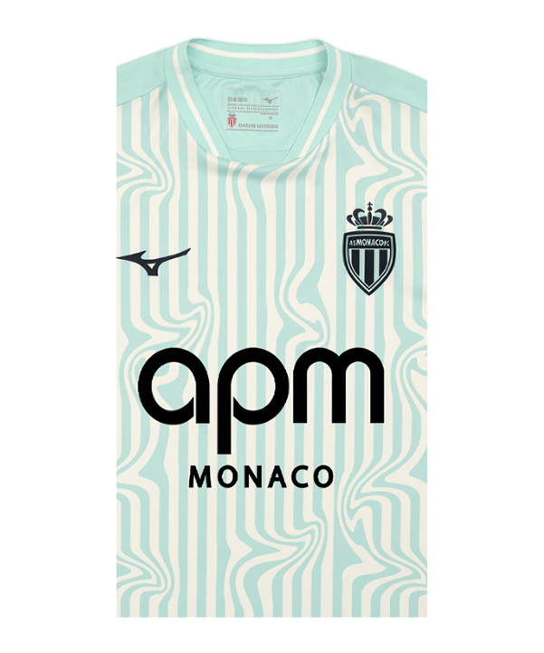 Mizuno AS Monaco Trikot 3rd 2026/2027 Blau F15