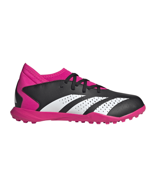 adidas Predator Accuracy.3 TF Own Your Football Kids Schwarz Weiss Pink - schwarz