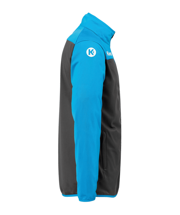 Kempa Prime Polyesterjacke Grau Blau F02 - grau