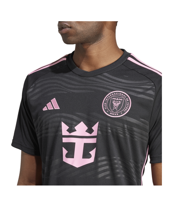 adidas Inter Miami CF Trikot Away 2024 Messi Schwarz - schwarz