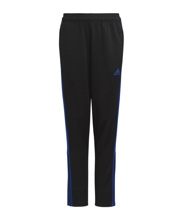 adidas Tiro Trainingshose Kids Schwarz Blau - schwarz