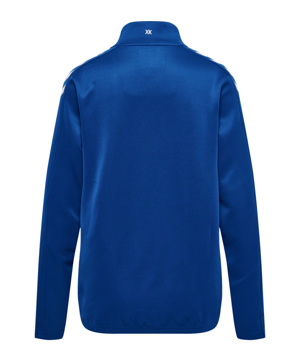 Hummel hmlCORE XK HalfZip Sweatshirt Damen F7045 - blau
