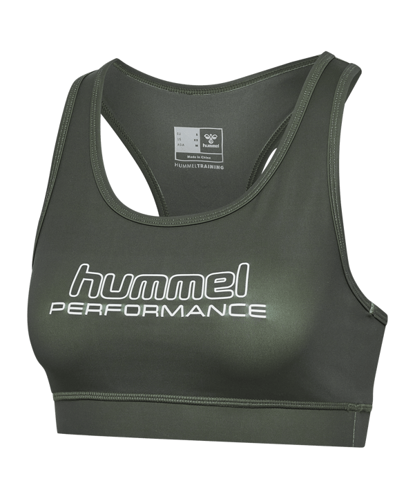 Hummel Sport-BH Damen Grün F6426 - gruen