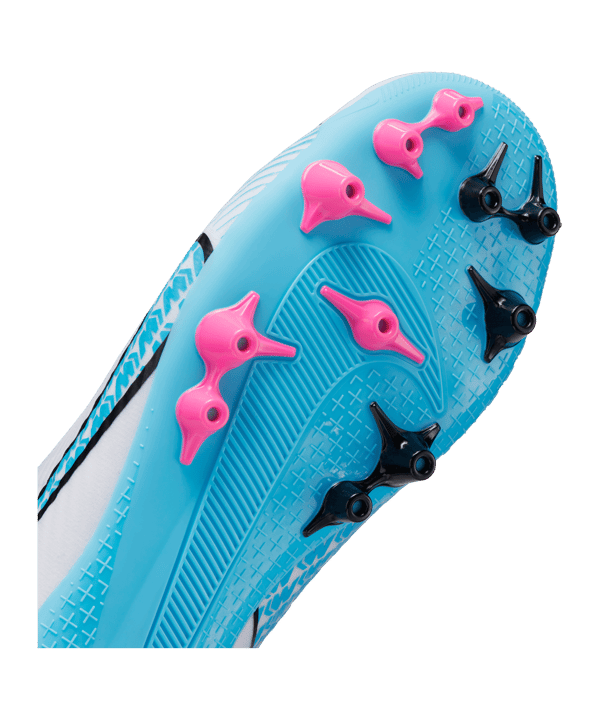 Nike Air Zoom Mercurial Vapor XV Academy AG Blast Weiss Blau Pink F146 - weiss
