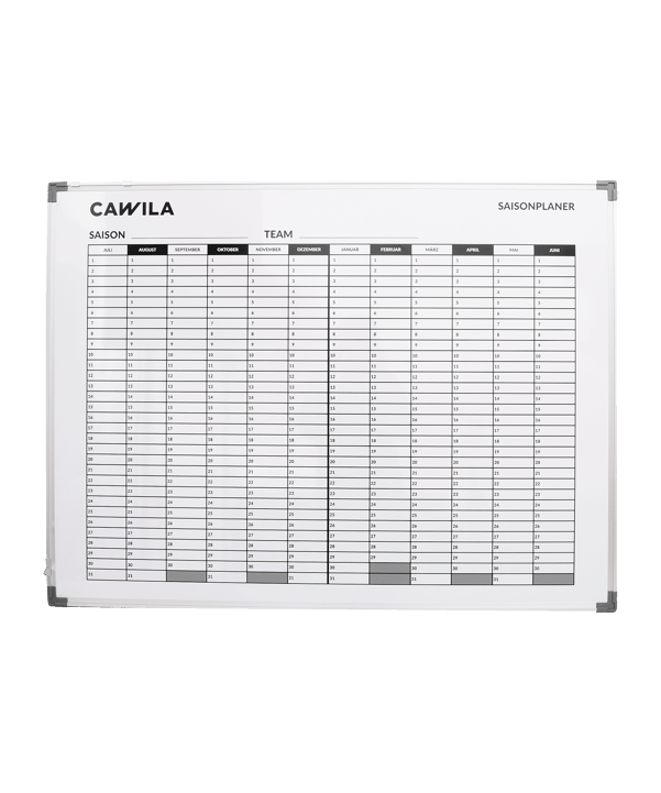 Cawila ACADEMY Saison-Terminplaner | 90x120mm - weiss