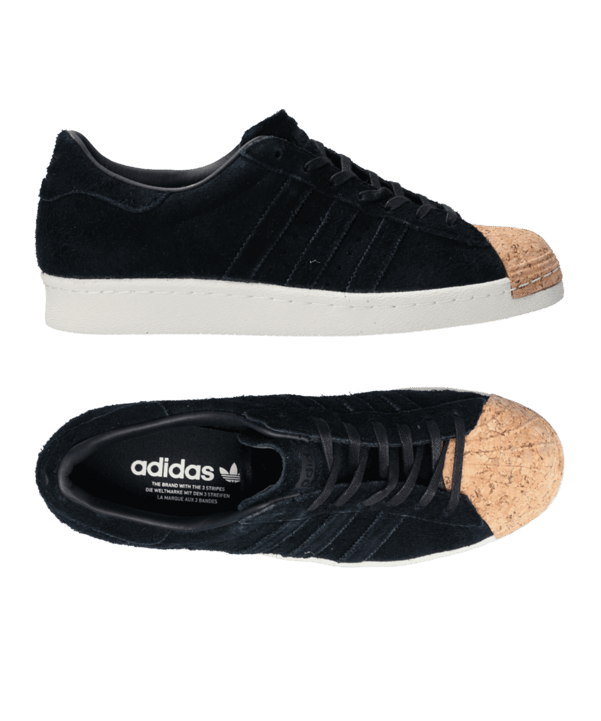 adidas Originals Superstar Sneaker Damen Schwarz - schwarz