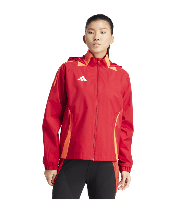 adidas Tiro 24 Competition Allwetterjacke Damen - rot