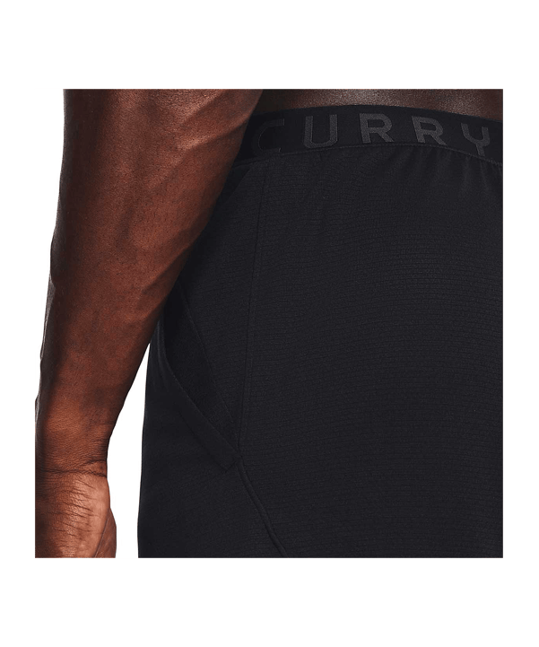 Under Armour Curry Splash Short Schwarz F001 - schwarz