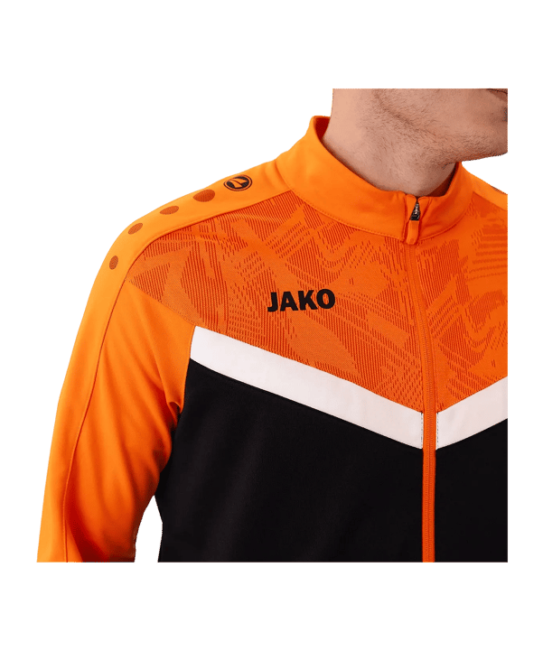 JAKO Iconic Trainingsanzug Schwarz F807 - schwarz