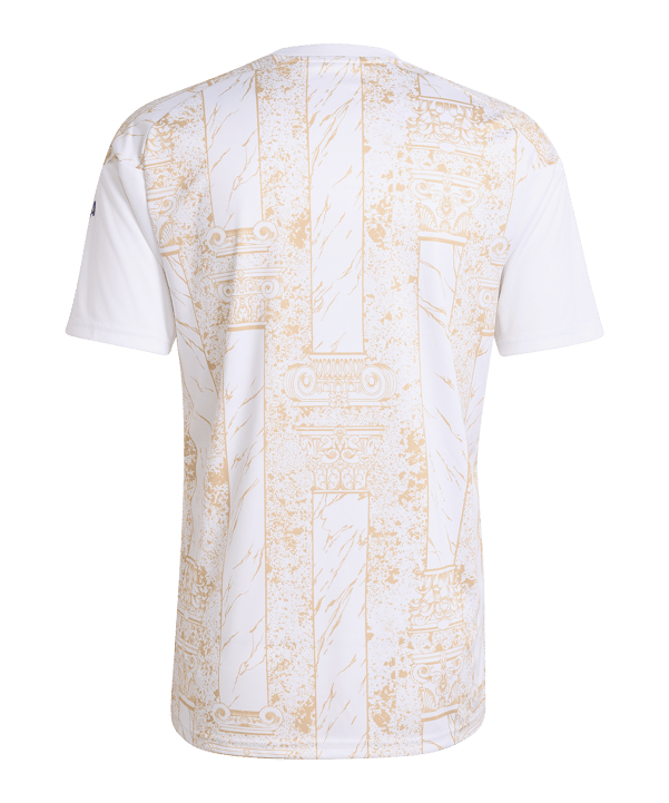 adidas FIGC Italië Prematch T-shirt Wit - wit