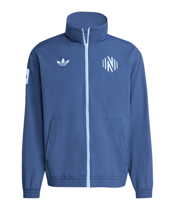 adidas Nashville SC Anthem Jacke Blau - blau