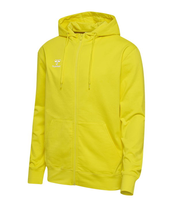 Hummel GO 2.0 Kapuzenjacke Gelb F5269 - gelb