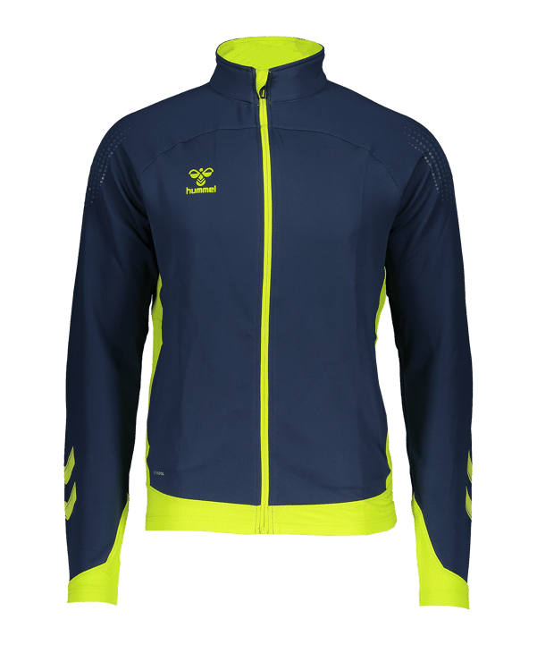 Hummel hmlLEAD Poly Zip Trainingsjacke Blau F7642 - blau