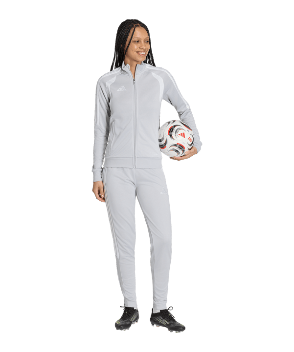 adidas Tiro26L Trainingsjacke Damen Grau - grau