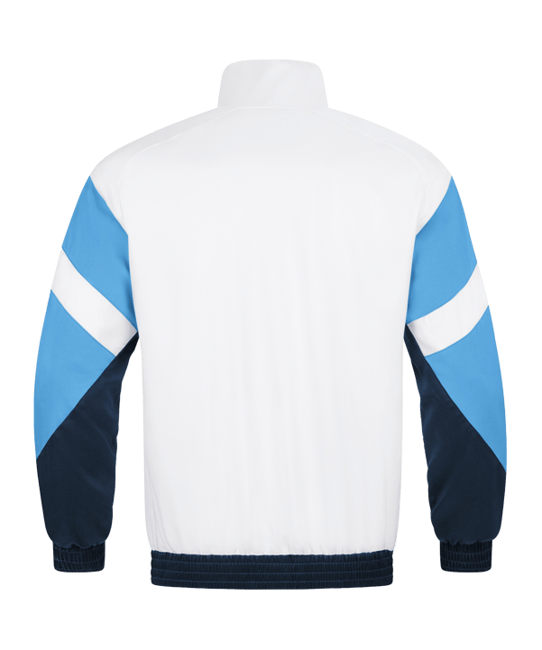 JAKO Retro Freizeitjacke Schwarz Weiss Blau F912 - blau