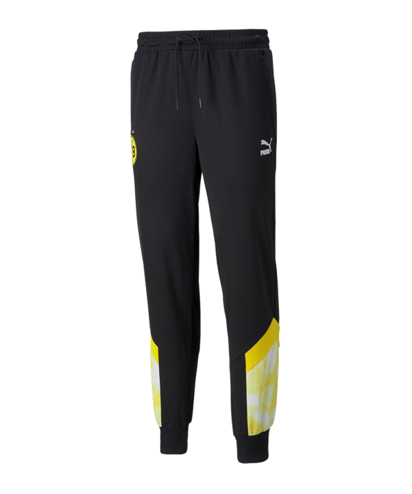 PUMA BVB Dortmund Iconic Trainingshose Kids F02 - schwarz