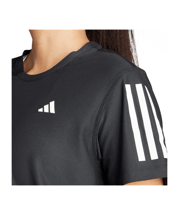 adidas Own The Run CB T-Shirt Damen Schwarz - schwarz