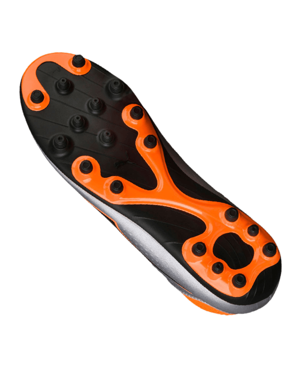 PUMA ONE 4 AG Kids Silber Orange F01 - silber