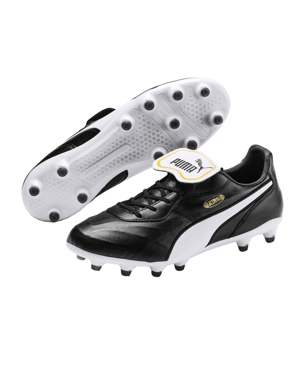 PUMA KING Top FG Schwarz Weiss F01 - schwarz