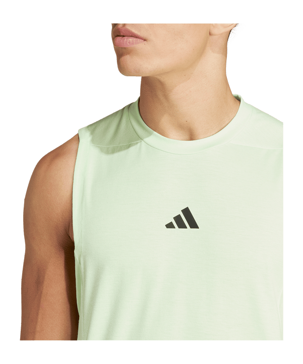 adidas D4T Tanktop Grün - gruen