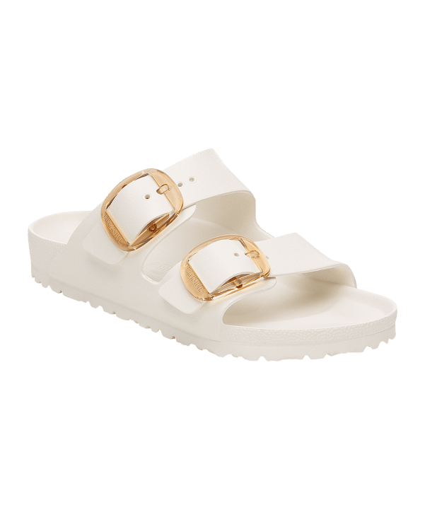 Birkenstock Arizona Big Buckle EVA schmal Donna Bianco - bianco