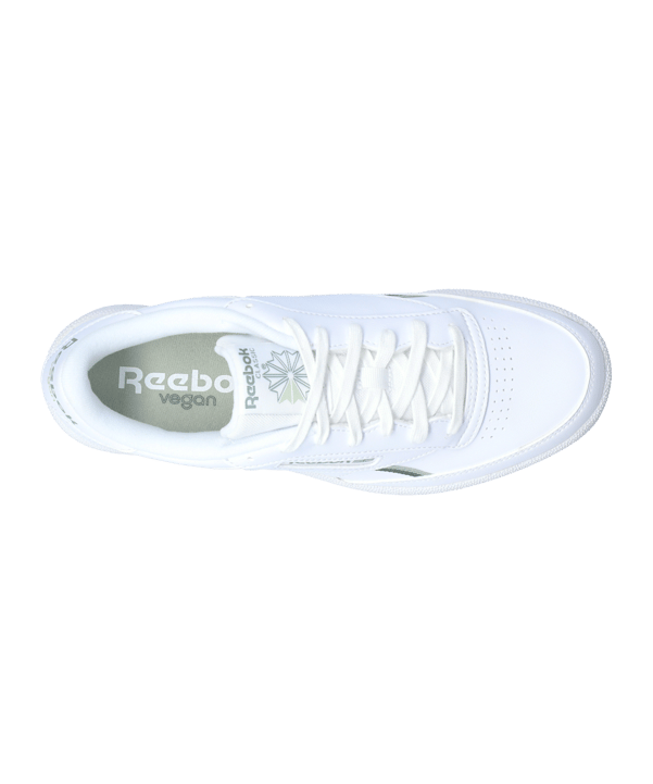 Reebok Club C 85 Vegan Weiss Grün - weiss
