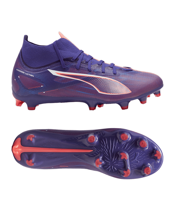 PUMA ULTRA 5 Match+ FG/AG Formula Lila Weiss F01 - lila