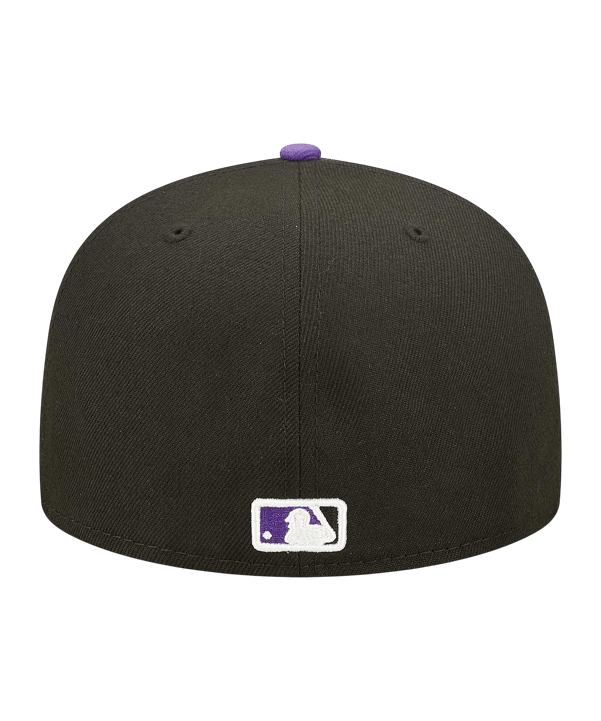 New Era Colorado Rockies 59Fifty Cap Schwarz - schwarz
