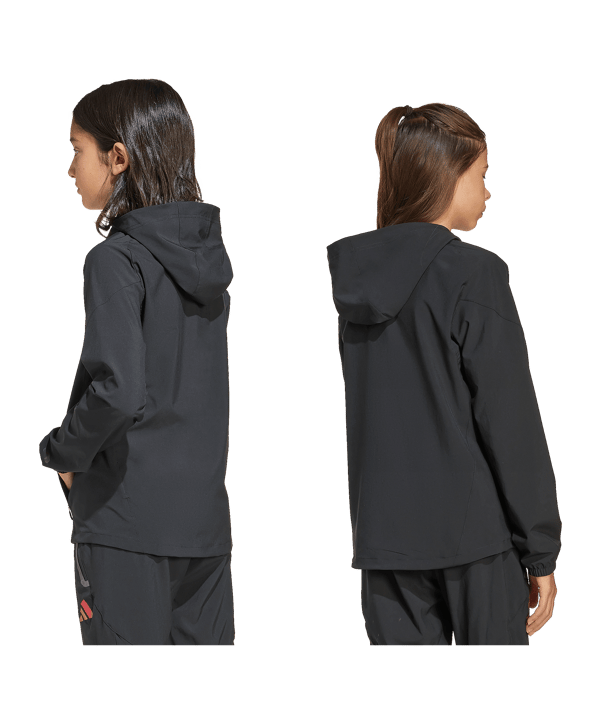 adidas FC Liverpool Tiro 25 Competition Jacke Kids Schwarz - schwarz