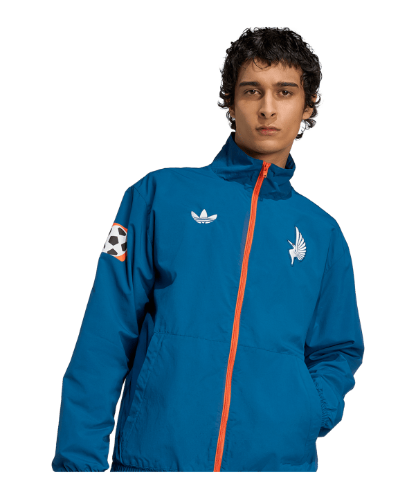 adidas New England Revolution Anthem Jacke Weiss - weiss