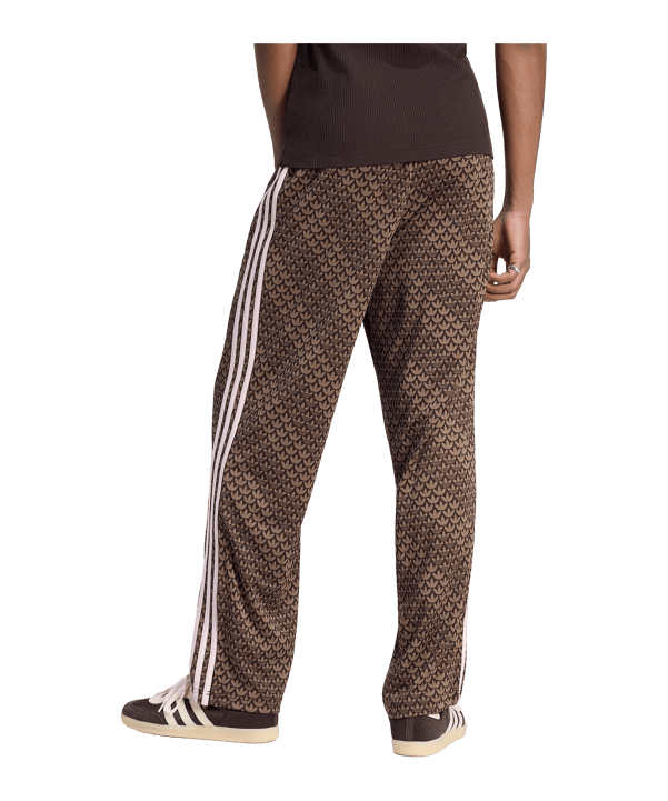 adidas Originals Firebird Loose Monogram Hose Braun - braun