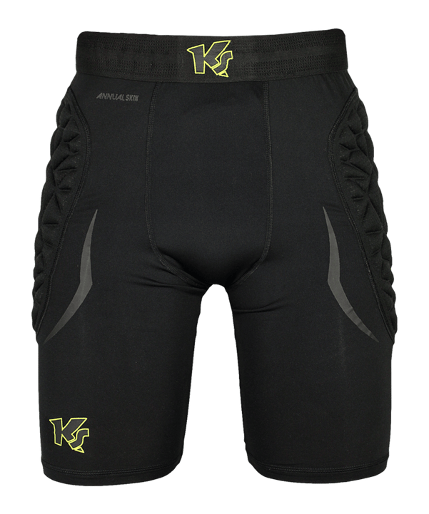 KEEPERsport PowerPadded Underwear Shorts Schwarz - schwarz