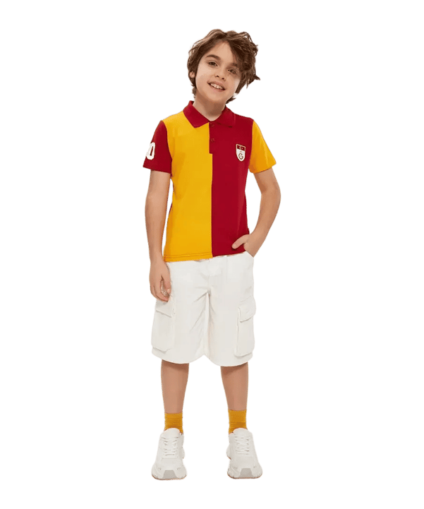 Galatasaray Istanbul Metin Oktay Polo Bambini Giallo - giallo