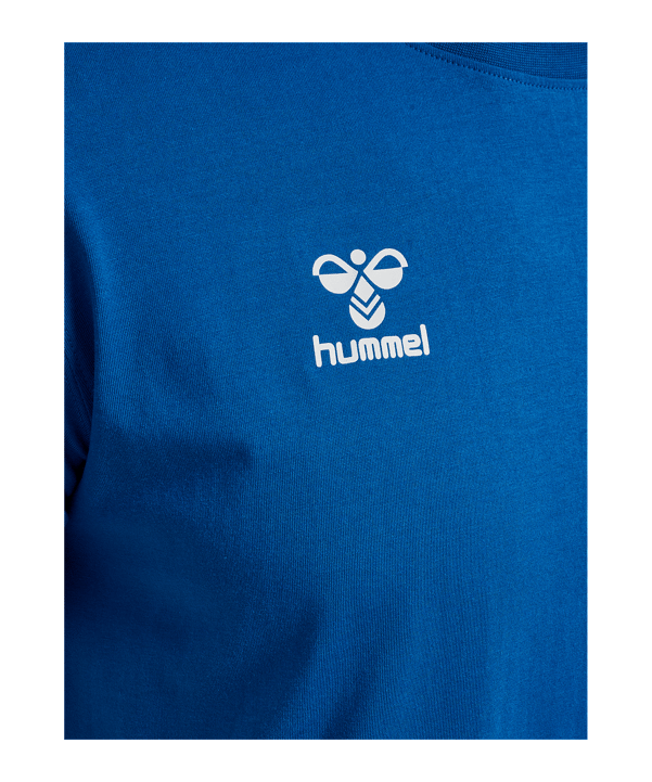 Hummel Go 2.0 Chevron T-Shirt Blau F7045 - blau