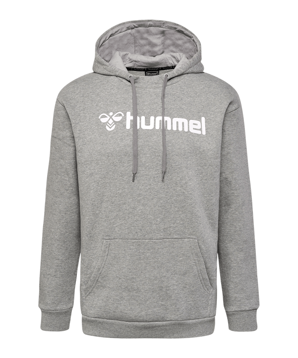 Hummel Mover Cotton Hoody Grau F2006 - grau