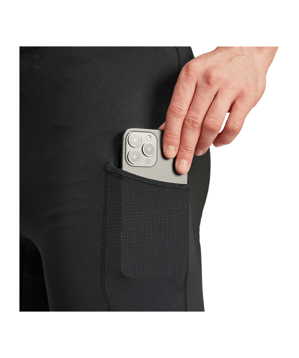 adidas Adizero Running Short Leggings Black - schwarz