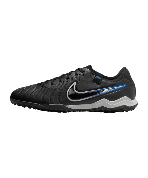 Nike Tiempo Legend X Pro TF Shadow Schwarz Silber Blau F040 - schwarz