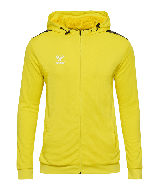 Hummel Authentic Pl Kapuzenjacke Gelb F5269 - gelb