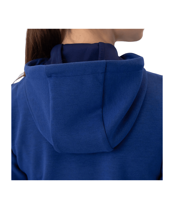JAKO Premium Basic Veste à capuche Femmes Bleu C004 - bleu