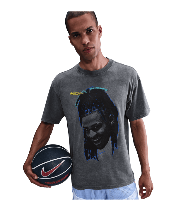 Nike M90 Head Loose T-Shirt Schwarz F010 - schwarz