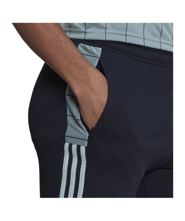 adidas Tiro VIP Short Blau - blau