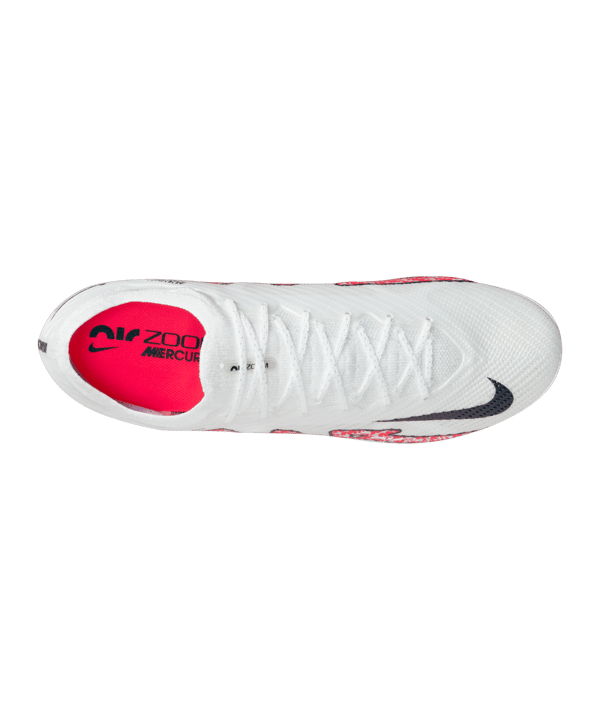 Nike Air Zoom Mercurial Vapor XV Elite FG Weiss Rot F101 - weiss